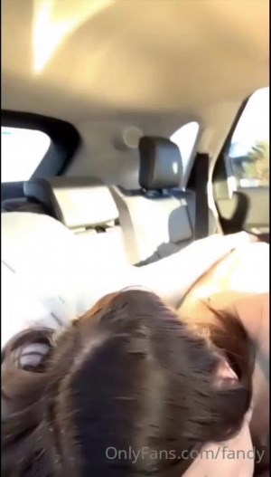 Onlyfans/ManyVids - Fandy Gives Head In The Backseat Of An Uber 720p SD 720p - 2025